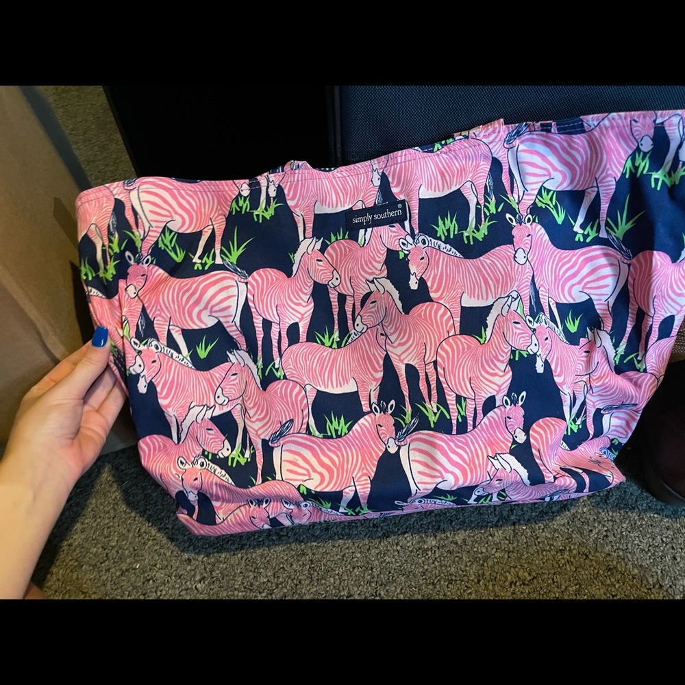 Simply southern tote bag.